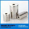 N28uh Strong Ring Neodymium Magnet Tube